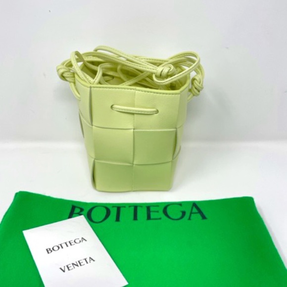Bottega Veneta Handbags - Brand new Bottega Veneta Mini Intrecciato Bucket Bag